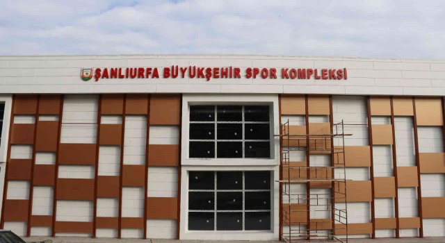 Şanlıurfa Belediyesinden gençlere spor kompleksi