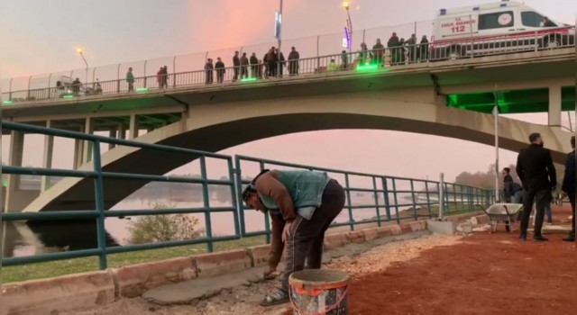 Şanlıurfada bir garip intihar girişimi