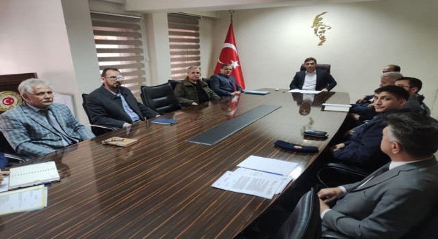 Şaphanede kış şartlarında alınması gereken tedbirler masaya yatırıldı