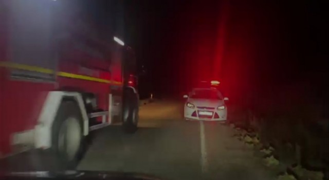 Sazlıklar alevlere teslim oldu