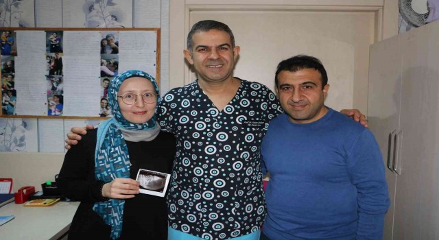 Şehir şehir dolaşıp 4 tüp bebek denemesi başarısızlıkla sonuçlanan çift mutlu sona Diyarbakırda ulaştı