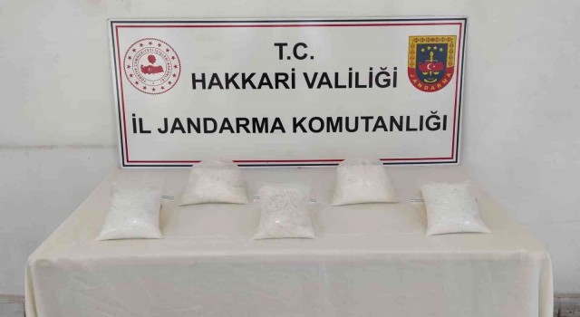 Şemdinlide 5 kilo metamfetamin ele geçirildi