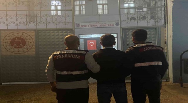 Siirtte 14 yıl kesinleşmiş hapis cezası bulunan hükümlü yakalandı