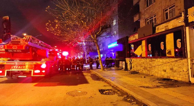 Silahlı çatışmanın çıktığı eğlence mekanında kundaklama iddiası