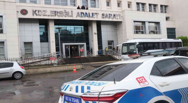 Silindir operasyonunda gözaltına alınan 14 şüpheli adliyeye sevk edildi