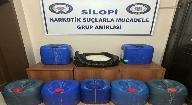 Silopide 220 kilogram metamfetamin ele geçirildi