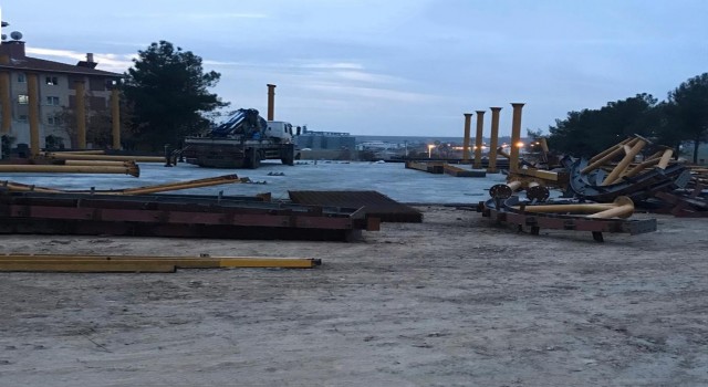 Silvanda ilçe otogarı inşa ediliyor