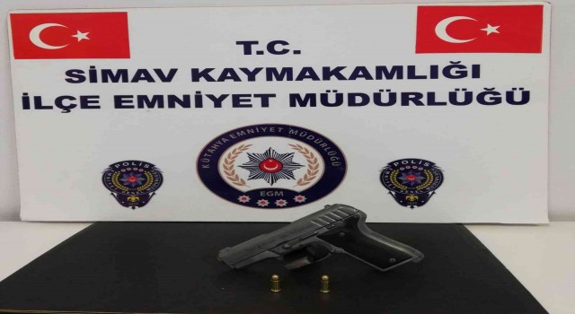 Simavda alkollü ve silahlı sürücü kovalamaca sonucu yakalandı