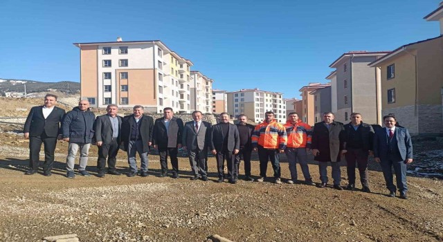 Sincikte ki kamu yatırımları incelendi