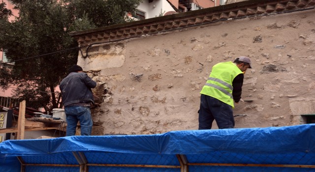 Sinopta tarihi Yeşil Türbenin restorasyon çalışmaları başladı