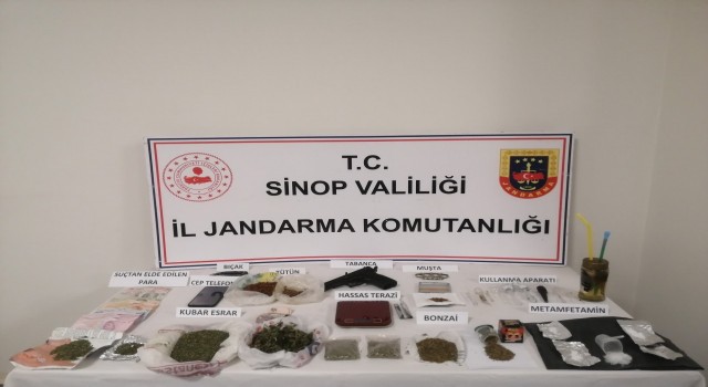 Sinopta uyuşturucu operasyonu