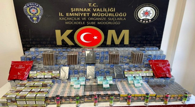 Şırnakta kaçakçılık ve asayiş operasyonu: 71 gözaltı