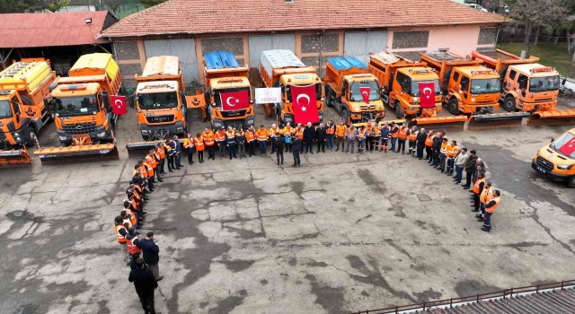 Sivas bin personel ve 500 araçla kışa hazır