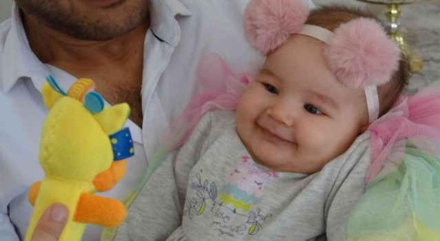 SMA hastası bebeğe devlet eli uzandı, hastalığı ilaç ile yavaşladı