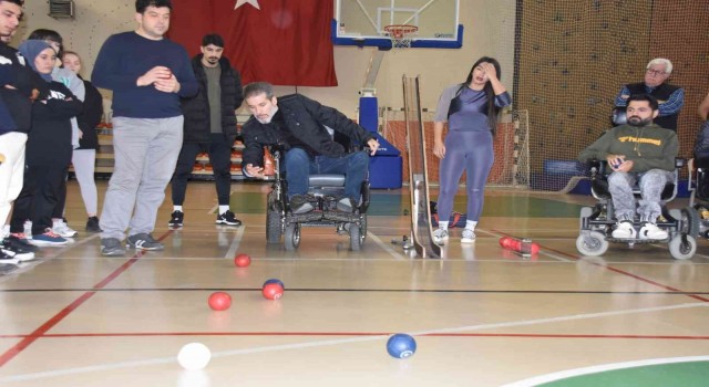 Süleymanpaşada Boccia takımı kuruluyor