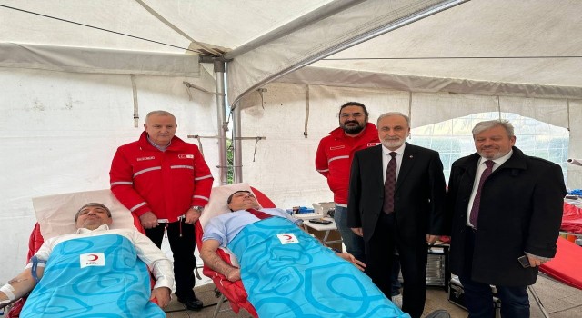 Sultanbeylide günlük kan bağışı rekoru