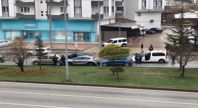 Sungurluda zincirleme trafik kazası