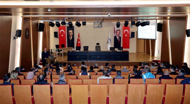 Talasta iş güvenliği eğitimleri devam ediyor