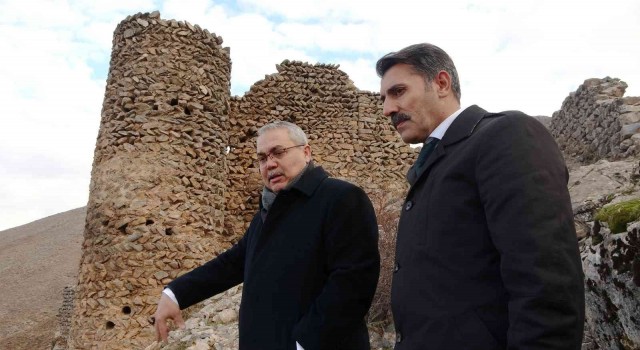 Tarihi Haspet Kalesi turizme kazandırılıyor