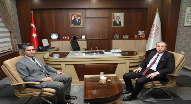 Taşkından, Milli Eğitim Müdürü Kökreke ziyaret