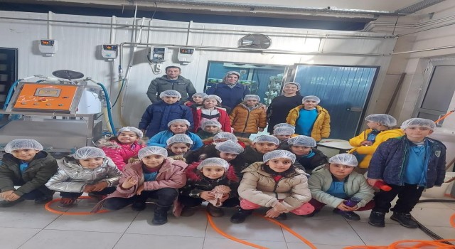 Tatvanda minikler yerli üretim fabrikalarını gezdi