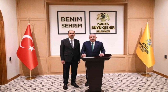 TBMM Başkanı Şentop Başkan Altayı ziyaret etti