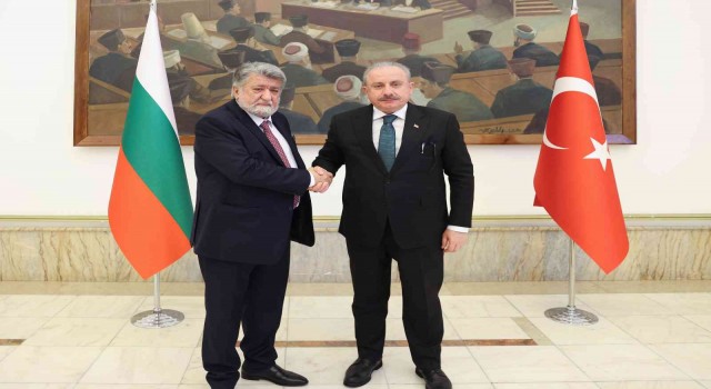 TBMM Başkanı Şentop, Bulgaristanlı mevkidaşı Raşidov ile görüştü