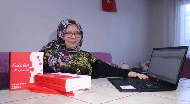 Tek parmağı ile hayata tutundu