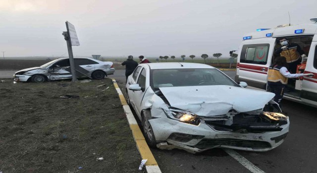 Tekirdağda trafik kazası: 2 yaralı