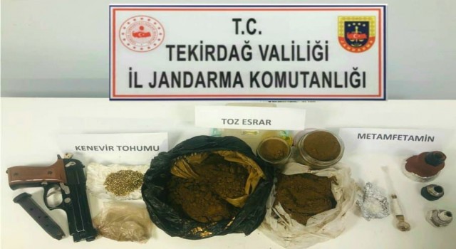 Tekirdağda uyuşturucu operasyonu