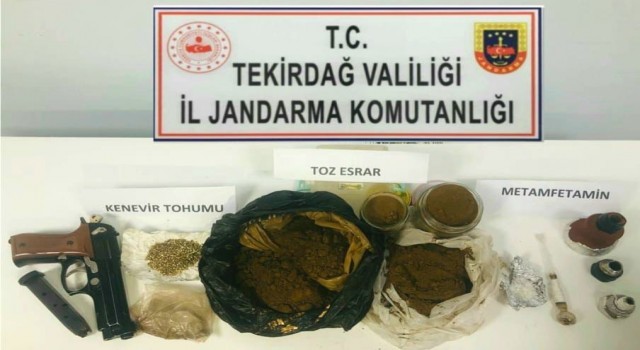 Tekirdağda uyuşturucu operasyonunda 1 tutuklama