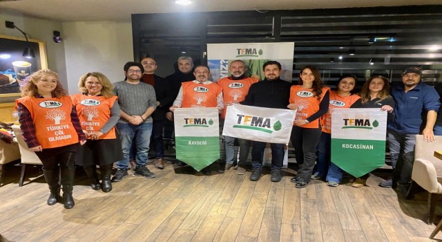 TEMA Vakfı Kayseri Temsilciliğinde koordinasyon toplantısı