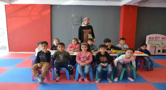 Tercanda çocuk oyun evi açıldı