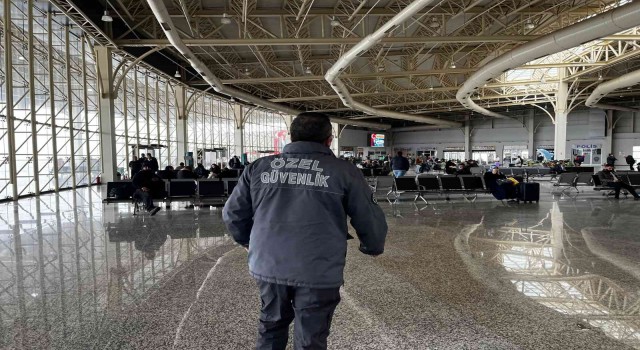 Terminallerde tedbirler artırıldı