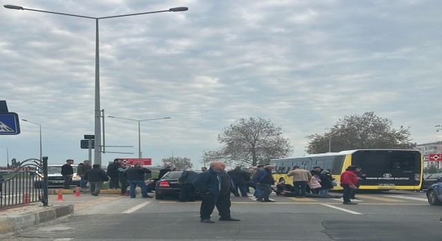 Trabzonda yaya geçinde kaza: 2 yaralı