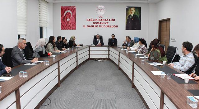 Tüberküloz toplantısı, Osmaniye İl Sağlık Müdürlüğünde yapıldı