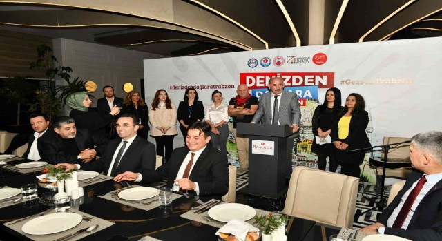 Türkiyenin önde gelen isimleri Denizden Dağlara Trabzon etkinliğinde buluştu