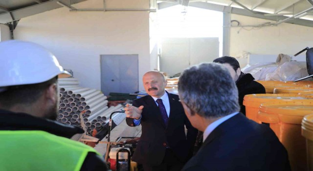 Türkiyeye örnek olacak Ahırlar Projesinin yapımı tüm hızıyla devam ediyor