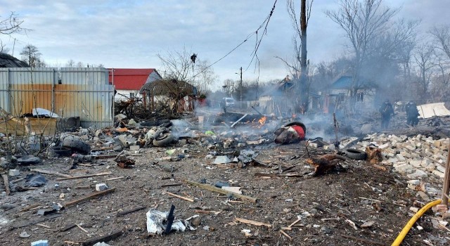 Ukrayna: “Kievde 16 füze düşürüldü”