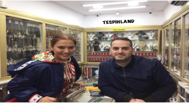 Ünlülerin tespihçisi...Tanesi 35 bin dolar