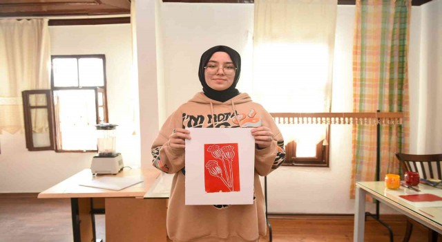 Unutulmaya yüz tutan baskı sanatı Ankara Kalesinde yeniden hayat buluyor