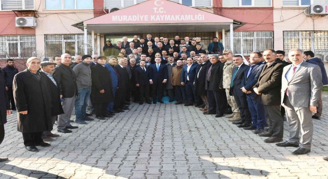 Vali Balcı Muradiyede incelemelerde bulundu