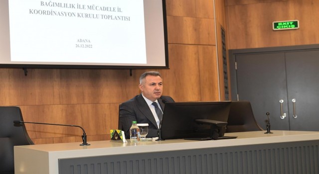 Vali Elban: Kurumlarımız bağımlılıkla tavizsiz mücadele etmeli