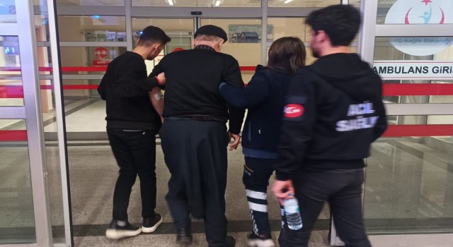 Yaşlı adam sopa darbeleriyle darp edildi