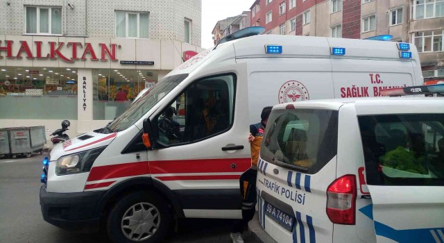 Yayaya çarpan sürücü olay yerini terk etti