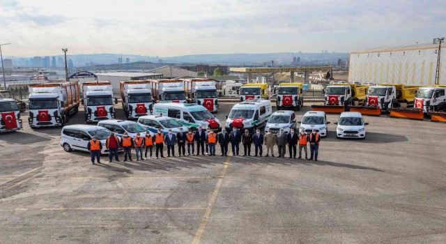 Yenimahalle Belediyesi araç filosunu 505e yükseltti