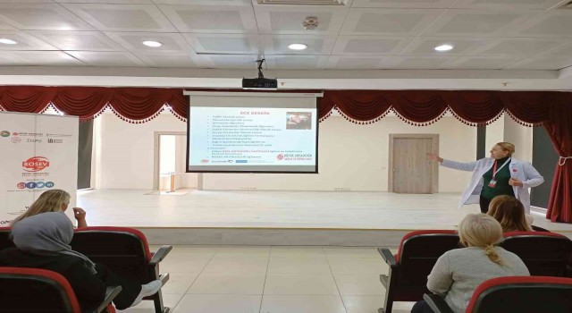 Yenimahallede kadınlar için girişimcilik semineri düzenlendi
