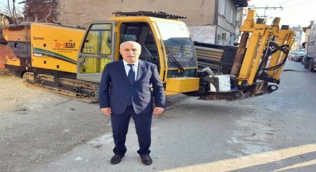 Yenişehirde elektrik kabloları yer altına alınıyor
