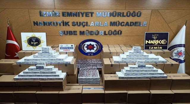 Yılbaşı öncesi İzmirde depolara sentetik hap baskını: 1 tutuklama