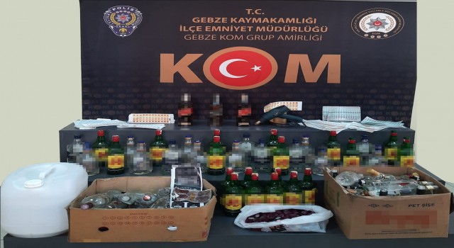 Yılbaşı öncesi ZİNCİR-2 operasyonunda litrelerce alkol ele geçirildi
